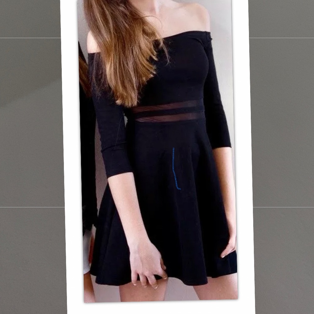 Lulus Mini Dress, Size XS, Black